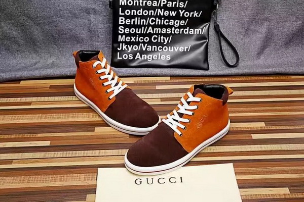 Gucci High-Top Fashion Men Shoes_038